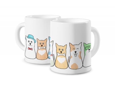 Magic Mug Dog Family