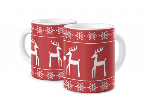 Magic Mug Scandi Reindeer