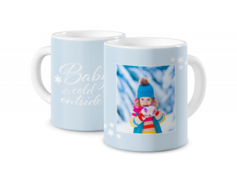 Mug Photo Coloré Grand froid