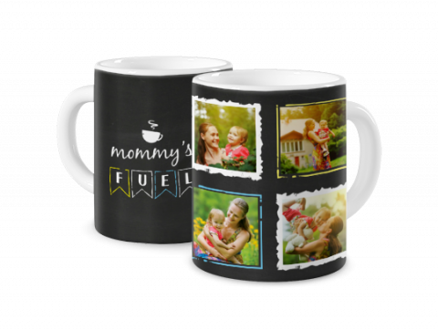 Mug Photo Coloré Mommy's Fuel