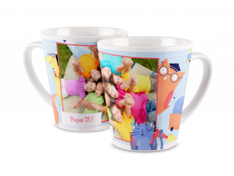 Mug Photo Latté Animaux sages