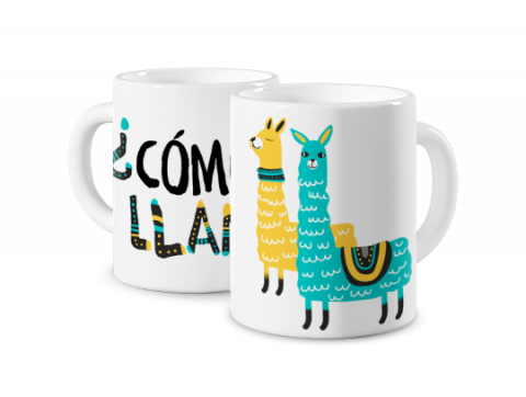 Mug Photo Magique Como te llamas