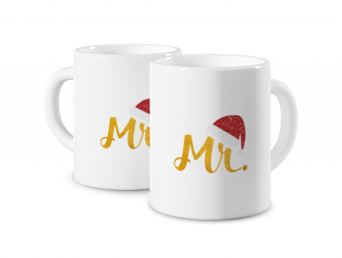 Mug Photo Magique Bonnet de Noël pour Lui