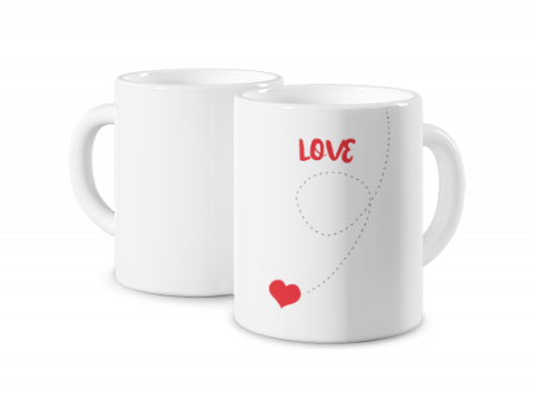 Mug Photo Magique Mon Coeur