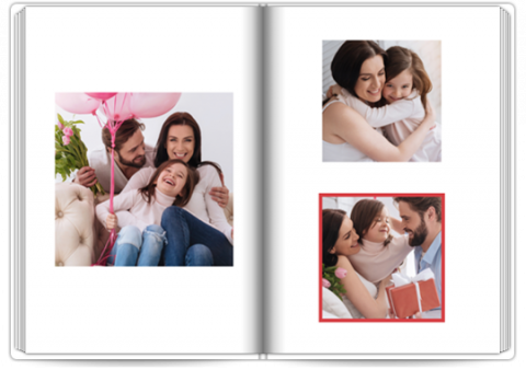 Photo Book A4 Portrait Thank you, Mum
