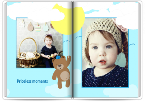 Photo Book 8x11,5 inches Little Bear