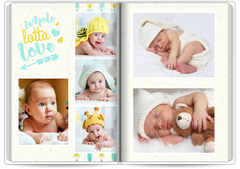Photo Book 8x11,5 inches My Little Love