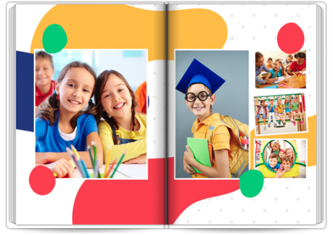 Photo Book Classic A4 Portrait Primary School Memories