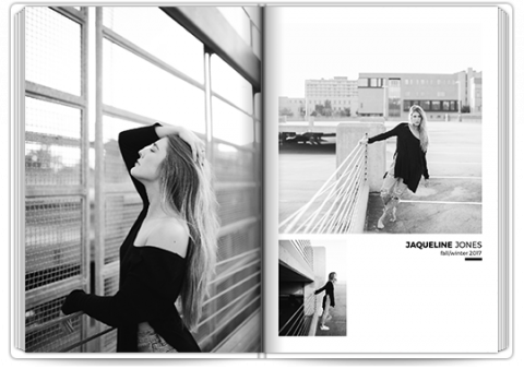 Photo Book A4 Portrait Modeling Portfolio