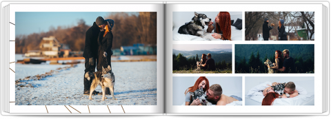 Fotobuch A5 Softcover Streifen