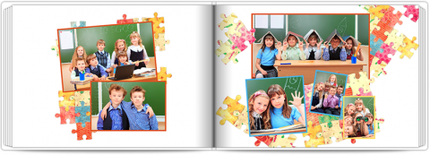 Livre Photo A5 à couverture souple Puzzle