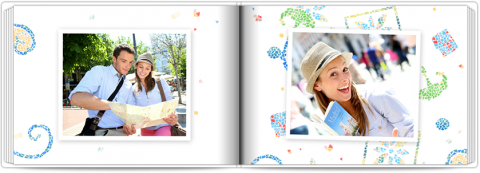 Photo Book A5 Softcover Sunny Mosaic