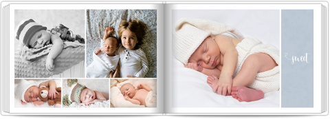 Photo Book A5 Softcover Sweet Angel - Blue