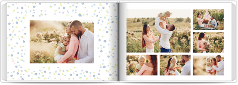 Photo Book A5 Softcover Polka Dots