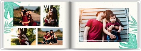 Photo Book A5 Softcover Holiday Monsteras