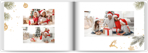 Premium Fotoboek A4 Liggend Kerstcadeau