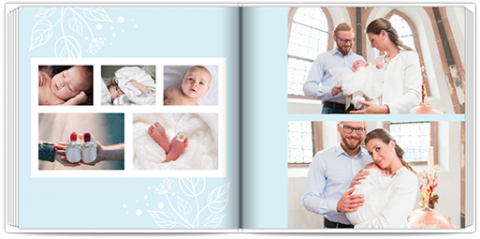 Premium Fotoboek 20x20 Doop van de baby