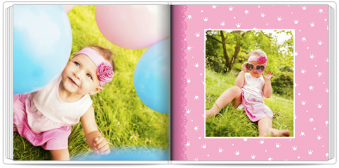 Premium Fotoboek 20x20 Kleine Princess