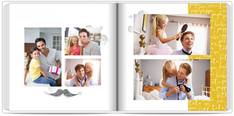 Livre Photo Premium 20x20 Cadeau pour mon papa