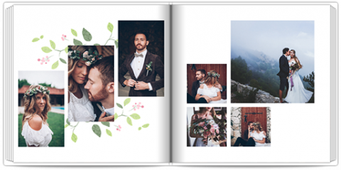 Premium Fotoboek 20x20 Huwelijksverjaardag