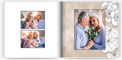 Premium Fotoboek 20x20 Voor oma en opa