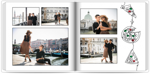 Premium Fotoboek 20x20 Vakantie - Italië