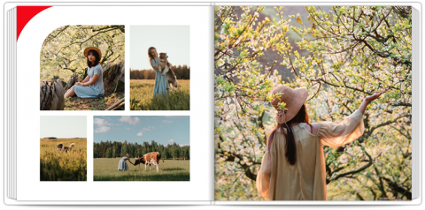 Premium Fotoboek 20x20 Voor elke gelegenheid – rood