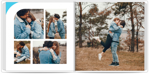 Premium Fotoboek 20x20 Voor elke gelegenheid – blauw