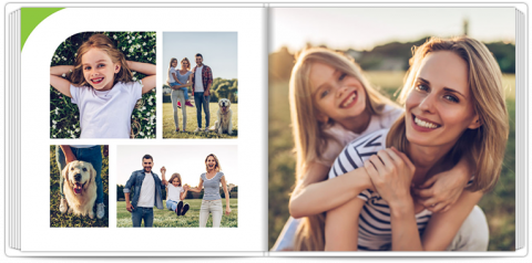 Premium Fotoboek 20x20 Voor elke gelegenheid – groen
