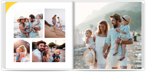 Premium Fotoboek 20x20 Voor elke gelegenheid – geel