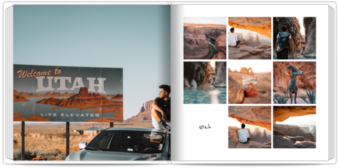 Premium Fotoboek 20x20 Kleine en grote avonturen