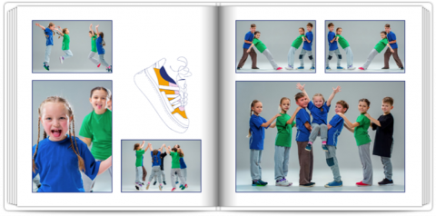 Premium Fotoboek 20x20 Dansschool