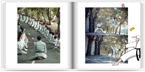 Premium Fotoboek 20x20 Vechtsport - karate