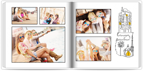 Premium Fotoboek 20x20 Vakantie - Spanje