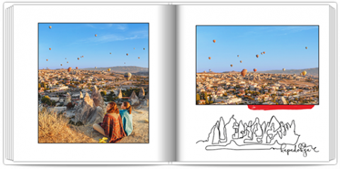 Premium Fotoboek 20x20 Vakantie - Turkije