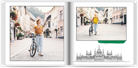 Premium Fotoboek 20x20 Vakantie - Hongarije