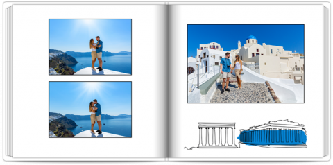 Fotobuch Exklusiv 30x30 Sommerferien - Griechenland