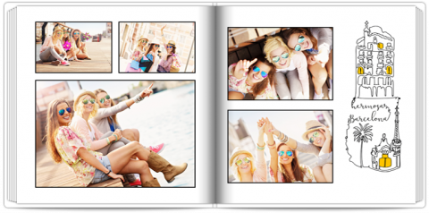 Fotobuch Exklusiv 30x30 Sommerferien - Spanien