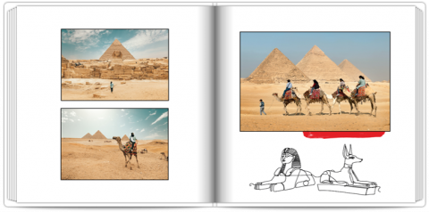Fotobuch Exklusiv 30x30 Sommerferien - Ägypten