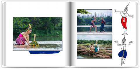 Fotobuch Exklusiv 30x30 Sommerferien - Thailand