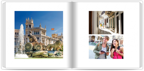 Fotobuch Exklusiv 30x30 Ferien im Minimalstil - Spanien