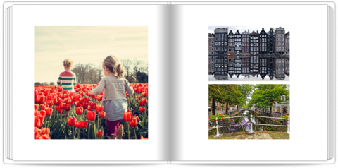 Fotobuch Exklusiv 30x30 Ferien im Minimalstil - Niederlande