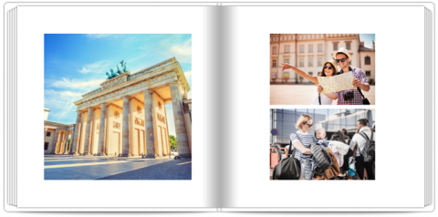 Fotobuch Exklusiv 30x30 Ferien im Minimalstil - Deutschland