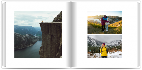 Fotobuch Exklusiv 30x30 Ferien im Minimalstil - Norwegen