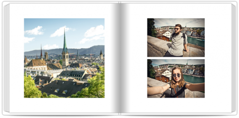 Fotobuch Exklusiv 30x30 Ferien im Minimalstil - Schweiz