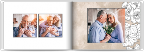 Premium Fotoboek A4 Liggend Voor oma en opa