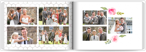 Livre Photo Premium A4 Horizontal Remerciements pour parents 2
