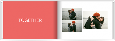 Premium Fotoboek A4 Liggend Love Vibes