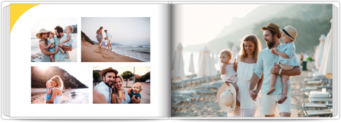 Premium Fotoboek A4 Liggend Voor elke gelegenheid – geel