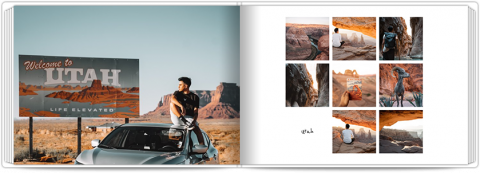 Premium Fotoboek A4 Liggend Kleine en grote avonturen